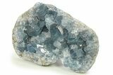 Crystal Filled Celestine (Celestite) Geode Section - Madagascar #287132-2